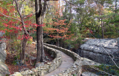 Rock City, one of the many attractions in the area